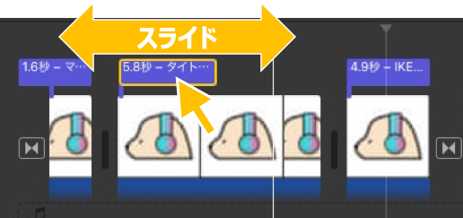 【iMovie入門編】テロップの表示する時間とタイミングの調整方法 | 'ike'ikeIT